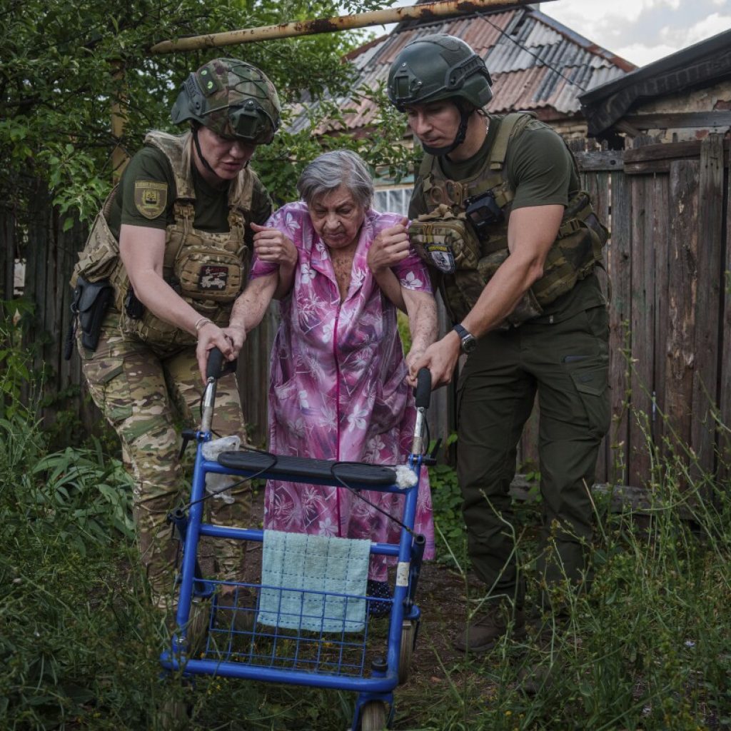 Russian officials report 5 dead in a drone strike as a Russian attack hits an apartment block