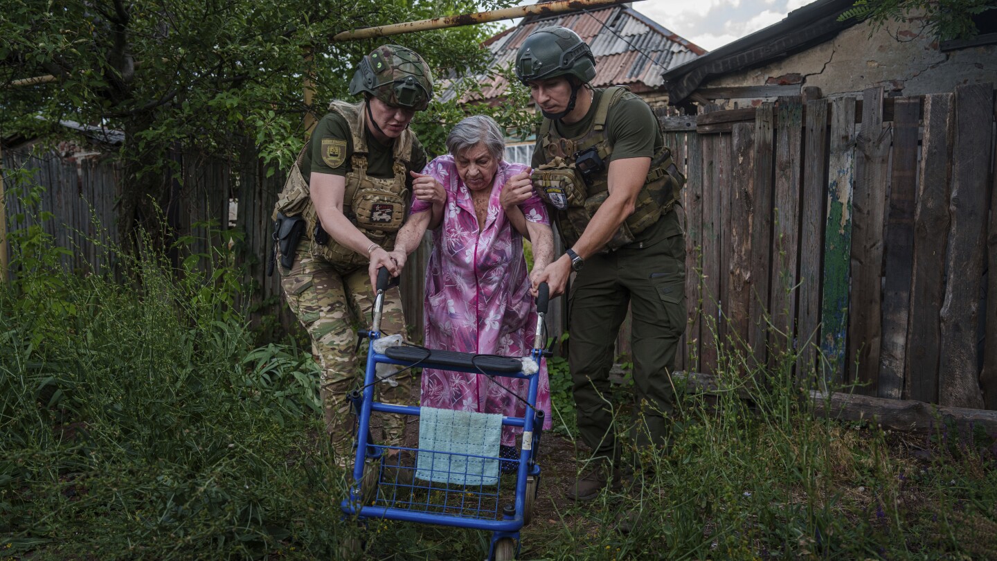 Russian officials report 5 dead in a drone strike as a Russian attack hits an apartment block