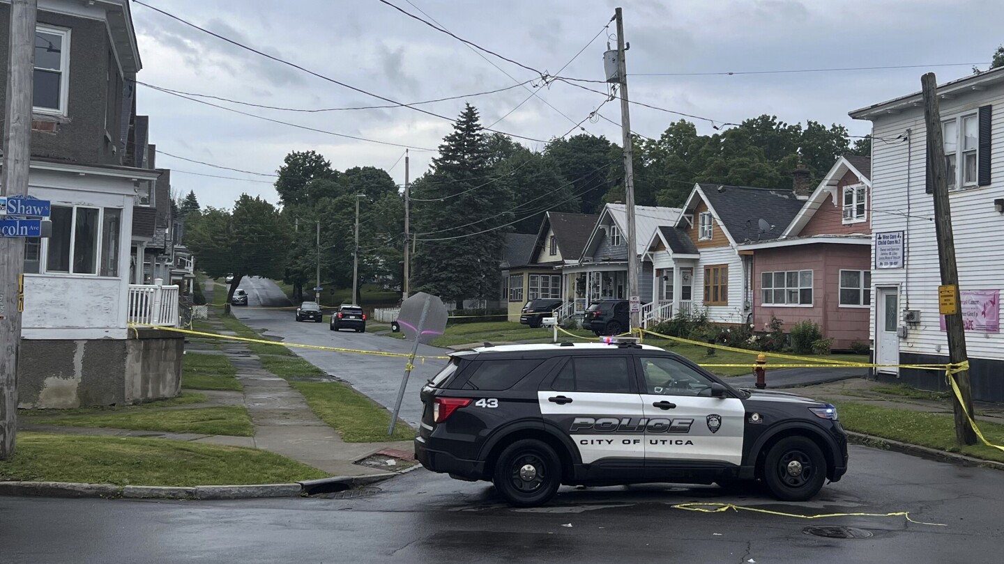 Police fatally shoot a teen carrying a replica handgun in upstate New York, authorities say