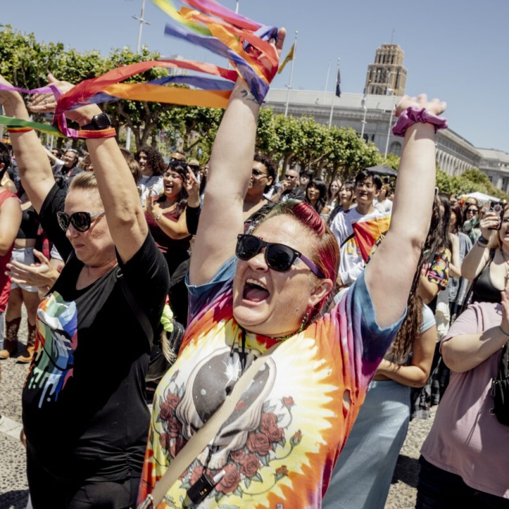 Parties and protests mark the culmination of LGBTQ+ Pride month in NYC, San Francisco and beyond