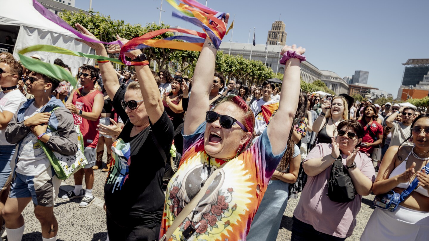 Parties and protests mark the culmination of LGBTQ+ Pride month in NYC, San Francisco and beyond