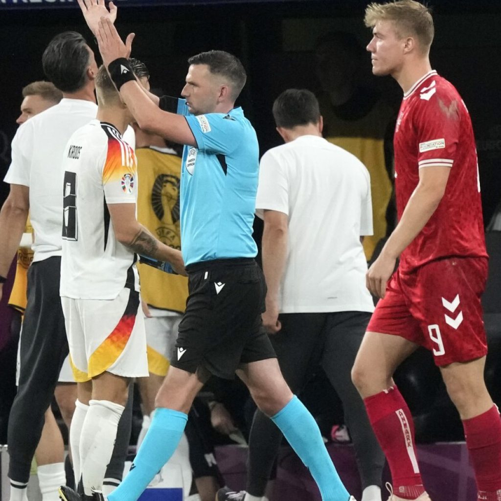 Denmark rulings show how video review at Euro 2024 moved on far from FIFA’s original vision for VAR