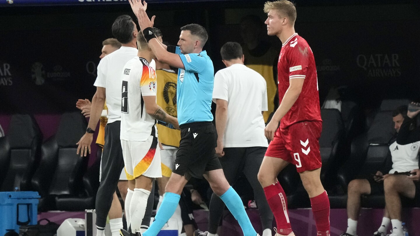 Denmark rulings show how video review at Euro 2024 moved on far from FIFA’s original vision for VAR