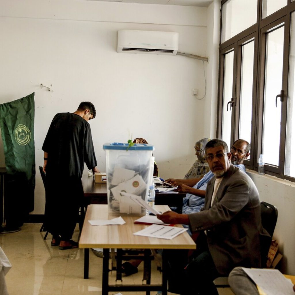 Mauritania’s President Mohamed Ould Ghazouani on track for reelection, provisional results show
