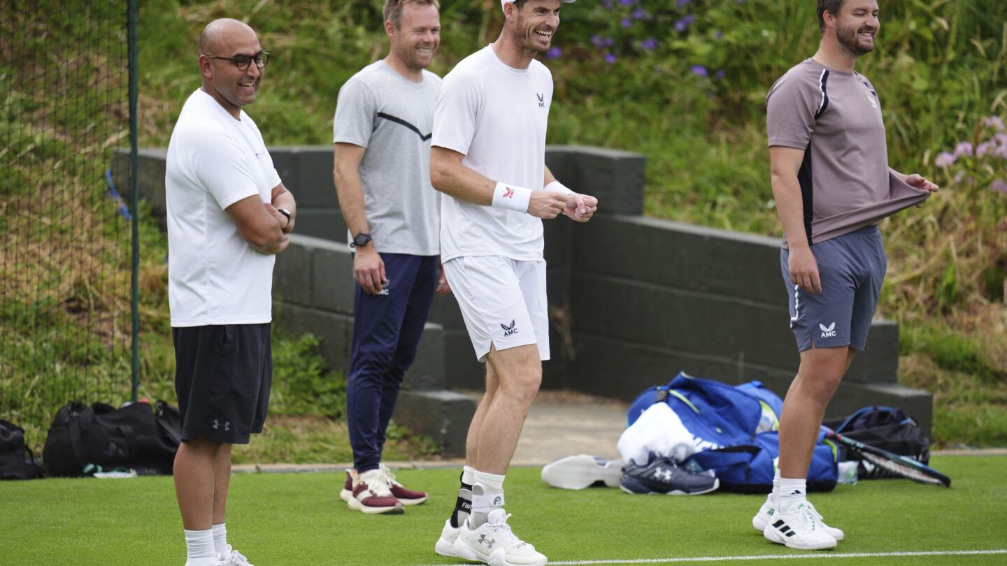 Andy Murray is still not sure whether he will be able to compete at Wimbledon