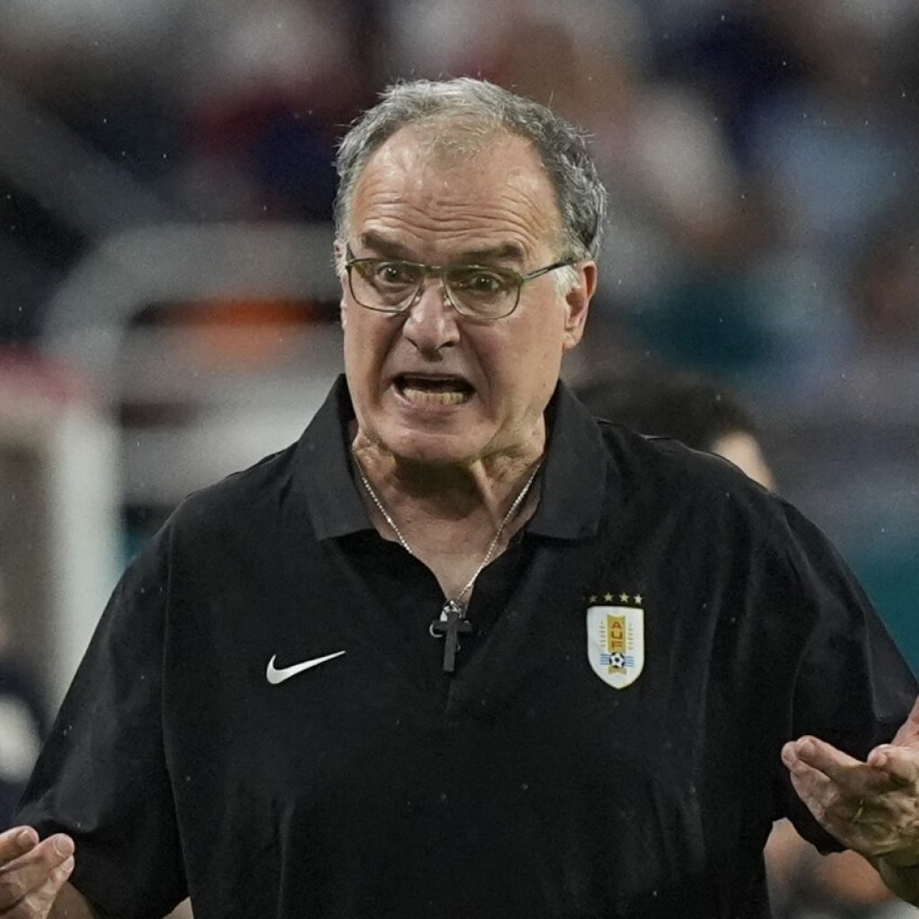 Uruguay’s coach, Marcelo Bielsa, is suspended for Copa America game against the United States
