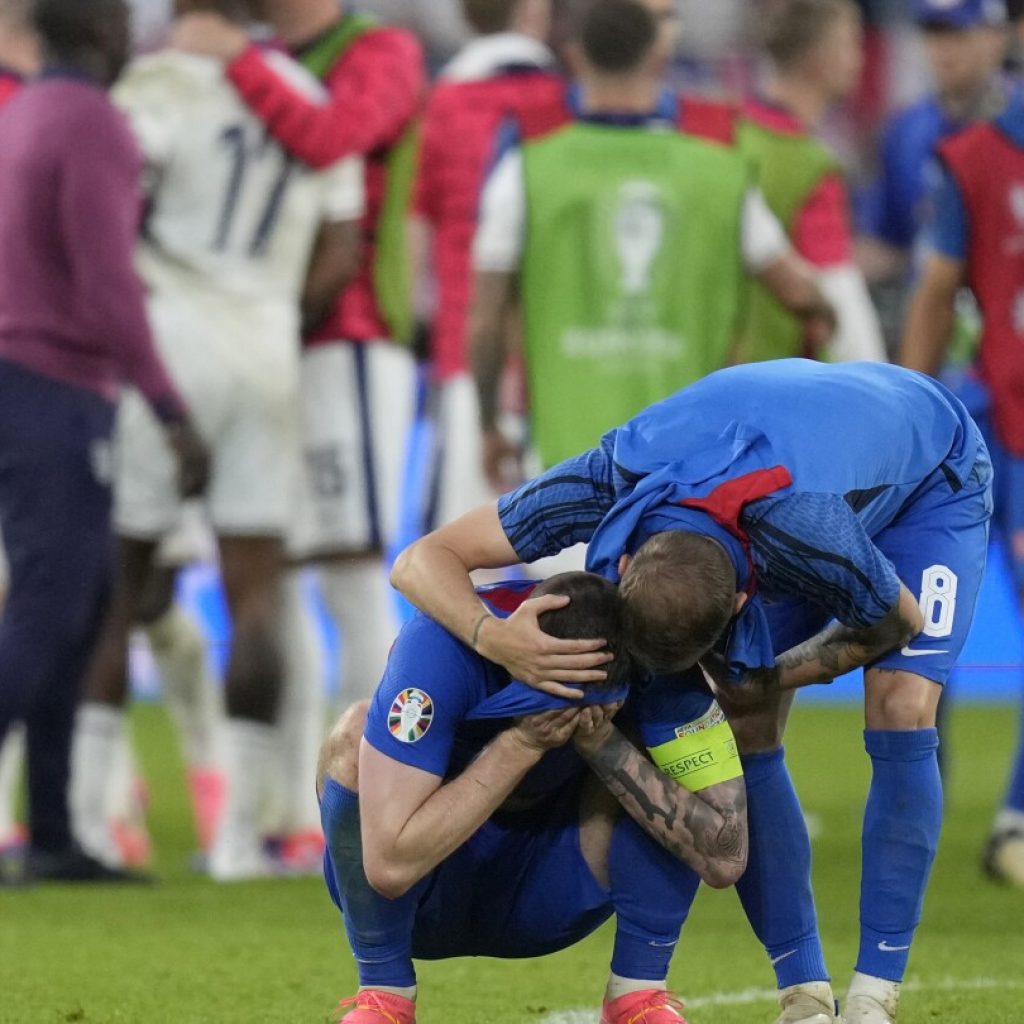 Slovakia didn’t take its loss to England so well at Euro 2024 as coach lashes out and captain cries