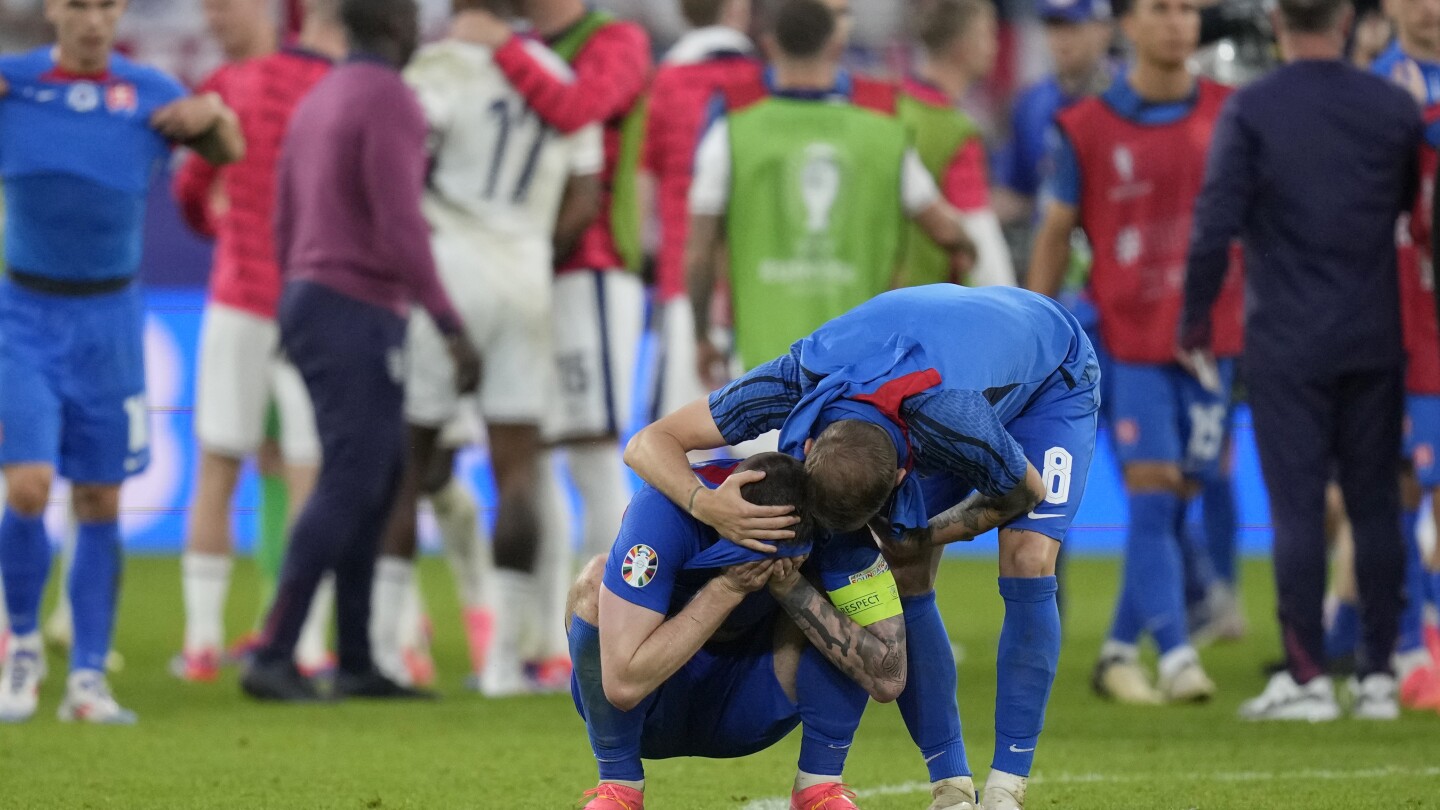 Slovakia didn’t take its loss to England so well at Euro 2024 as coach lashes out and captain cries