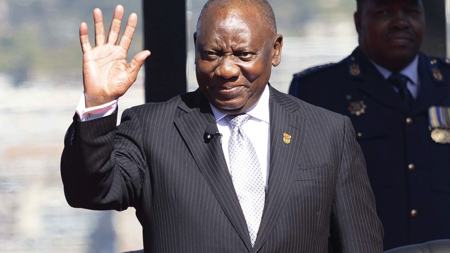 South African parties agree on Cabinet positions, sealing deal on new coalition government