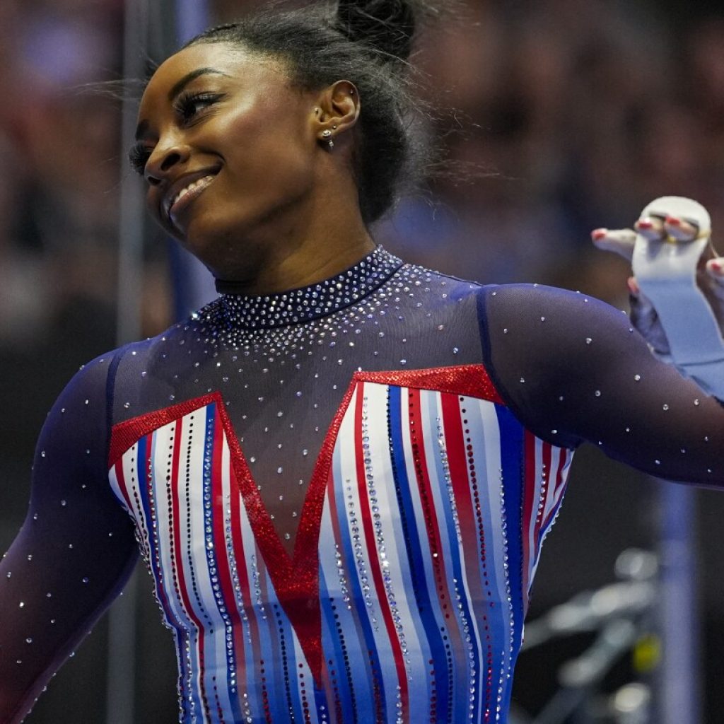 Simone Biles secures third trip to the Olympics after breezing to victory at U.S. trials