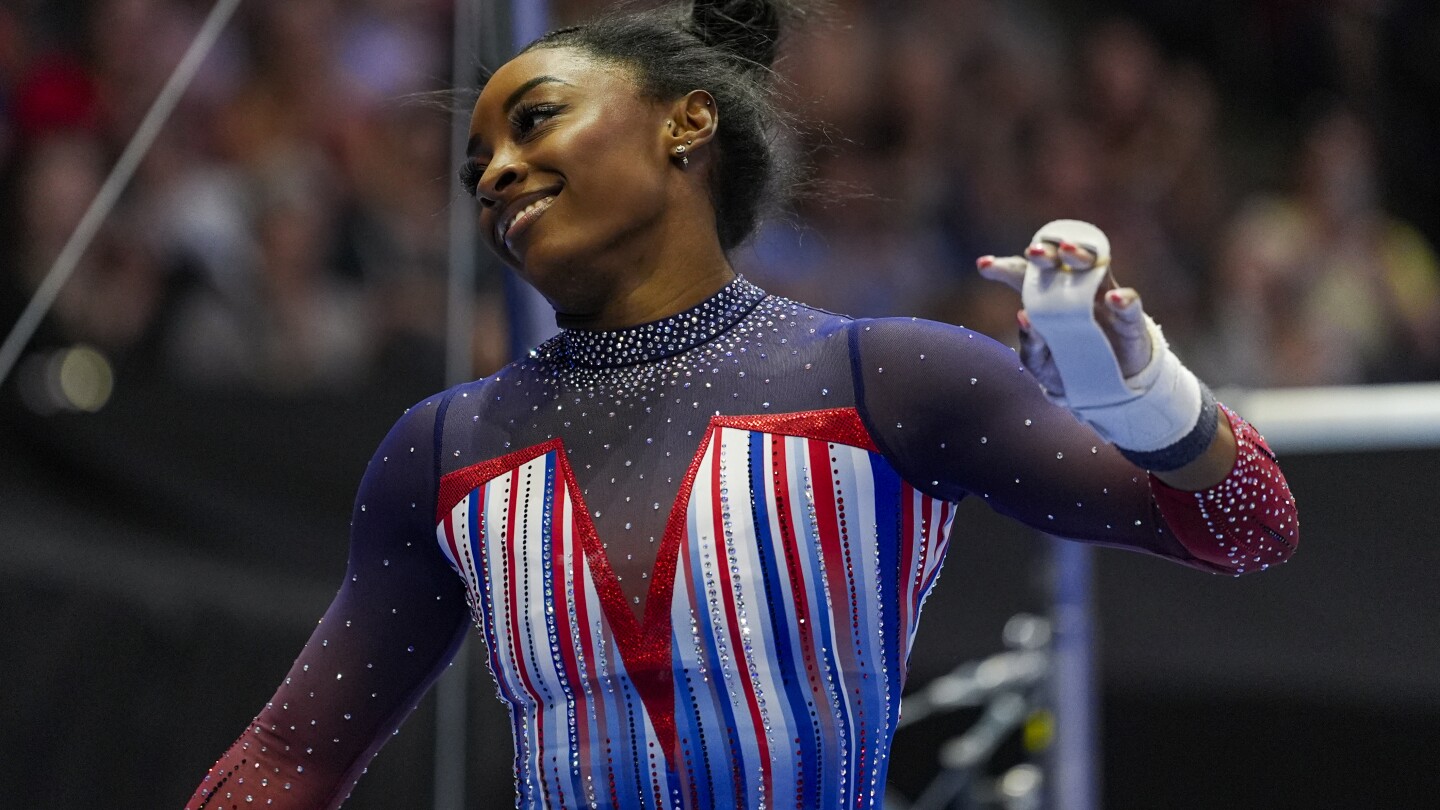 Simone Biles secures third trip to the Olympics after breezing to victory at U.S. trials