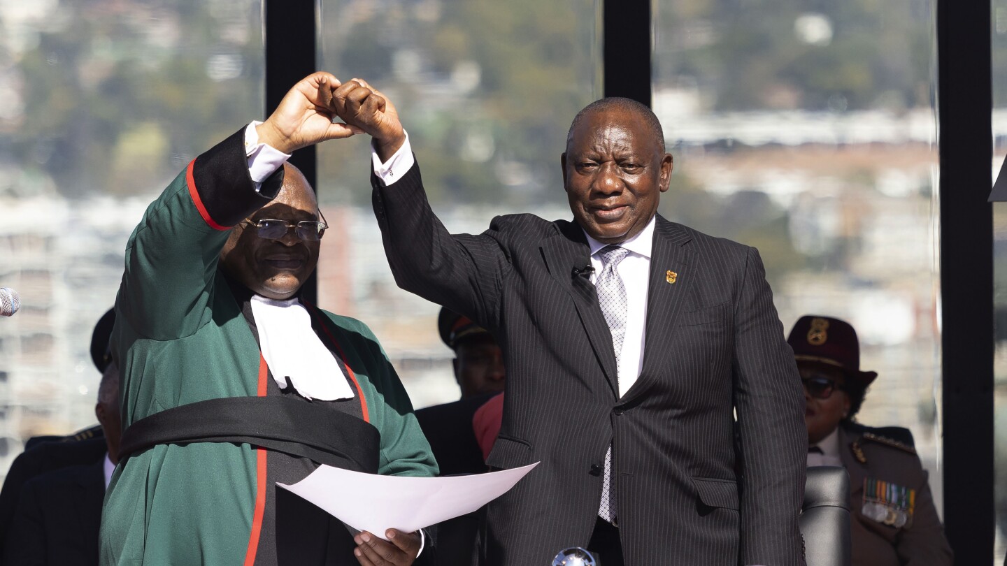 South Africa’s unprecedented new coalition has 7 parties in the Cabinet. Here’s a breakdown