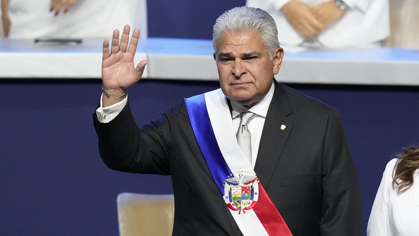 José Raúl Mulino sworn in as Panama’s new president, promises to stop migration through Darien Gap