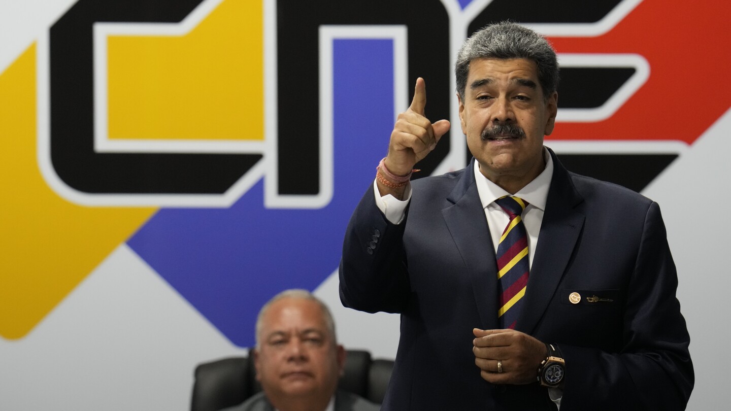 Ahead of election, Venezuela’s Maduro says he has ‘agreed’ to resume negotiations with United States