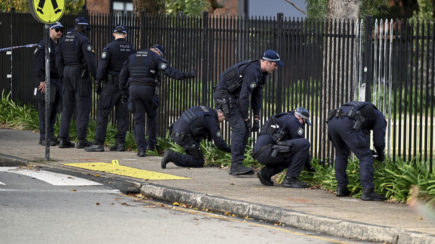 Australian police arrest 14-year-old boy suspected of stabbing a student at the University of Sydney