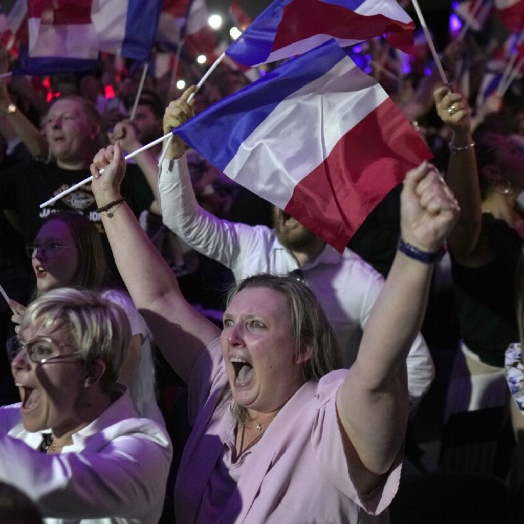 France’s far-right National Rally says it will lead a government only with an absolute majority