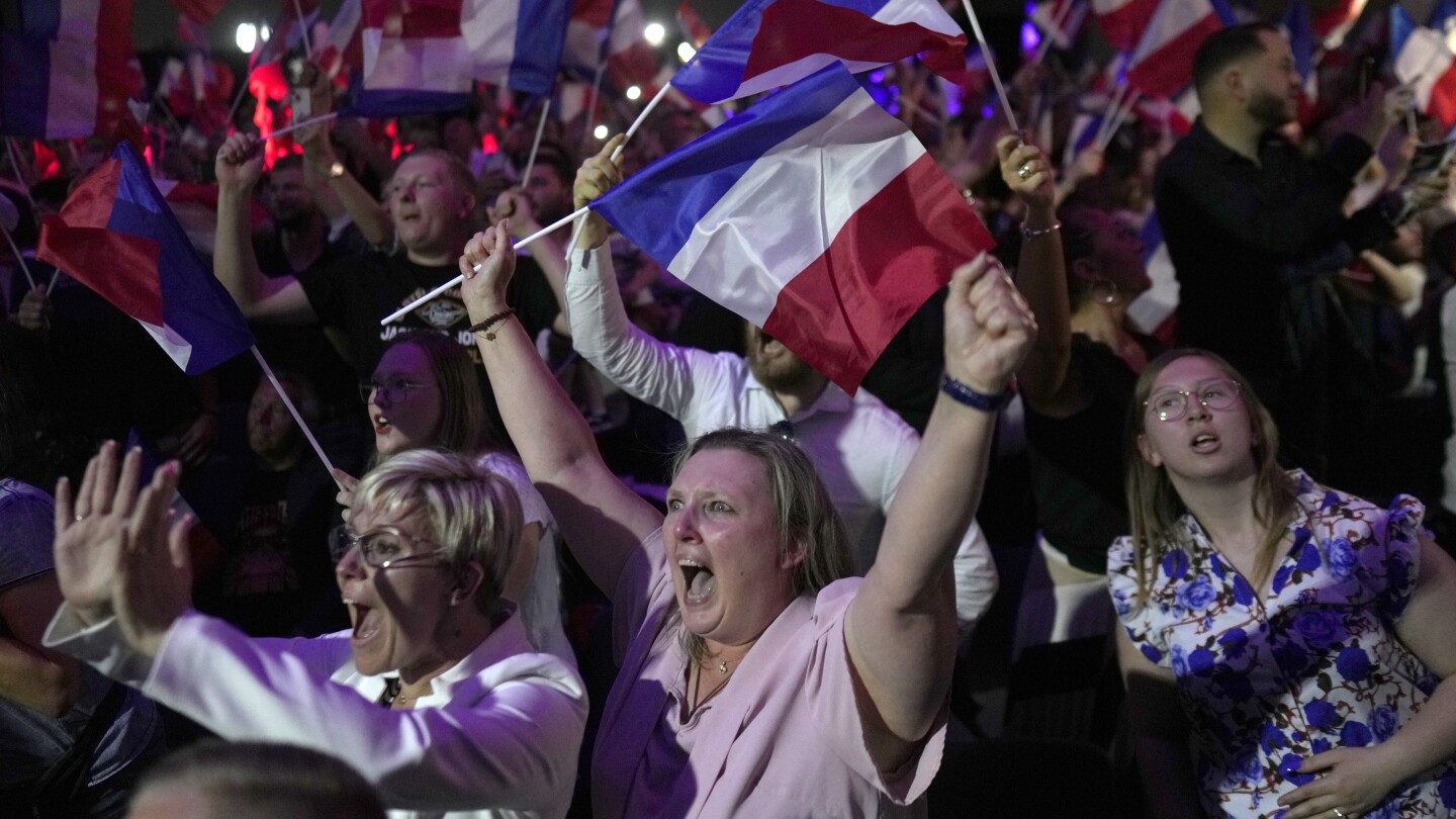 France’s far-right National Rally says it will lead a government only with an absolute majority