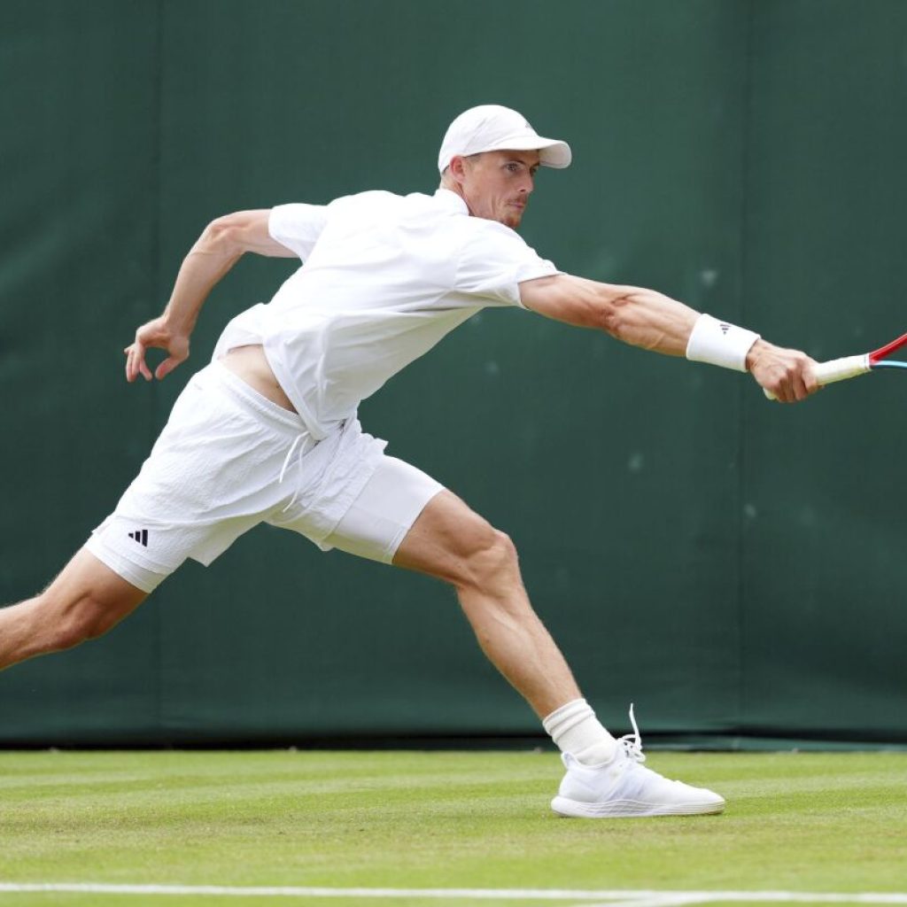 Billy Harris’ tennis journey goes from Isle of Man to van life in Europe to Wimbledon