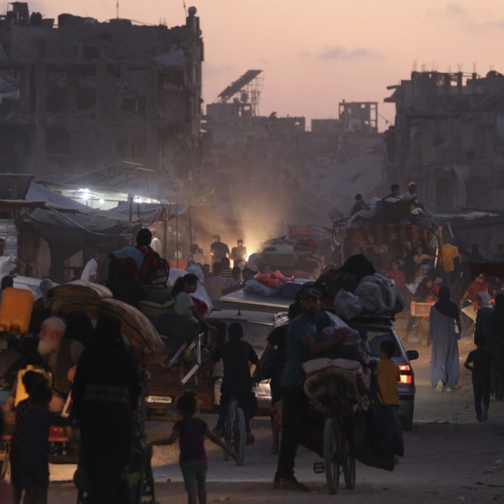 Family killed as Israel evacuation order triggers panicked flight from Gaza’s second-largest city