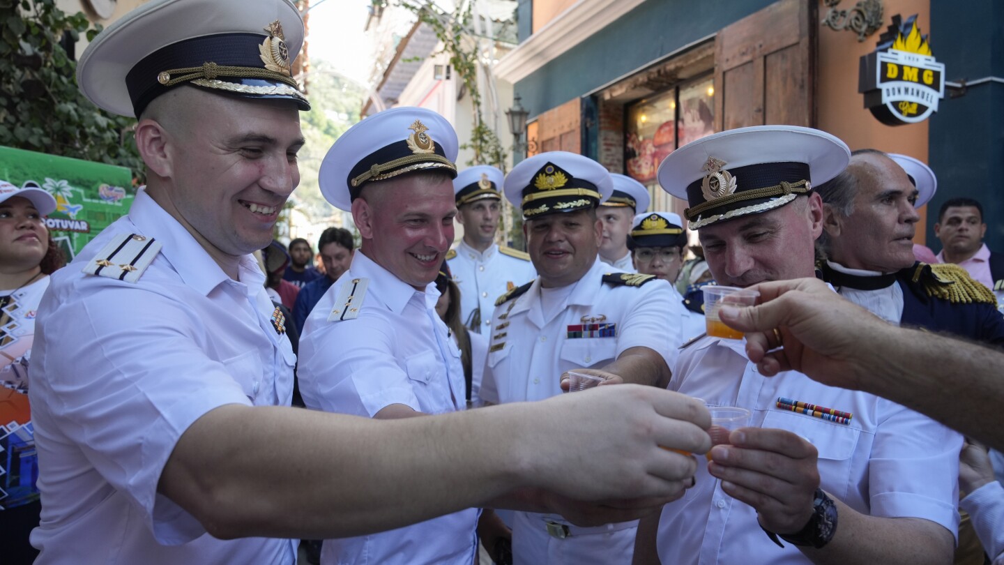 After a stop in Cuba, 2 Russian ships dock in Venezuelan port as part of ‘show the flag’ exercises