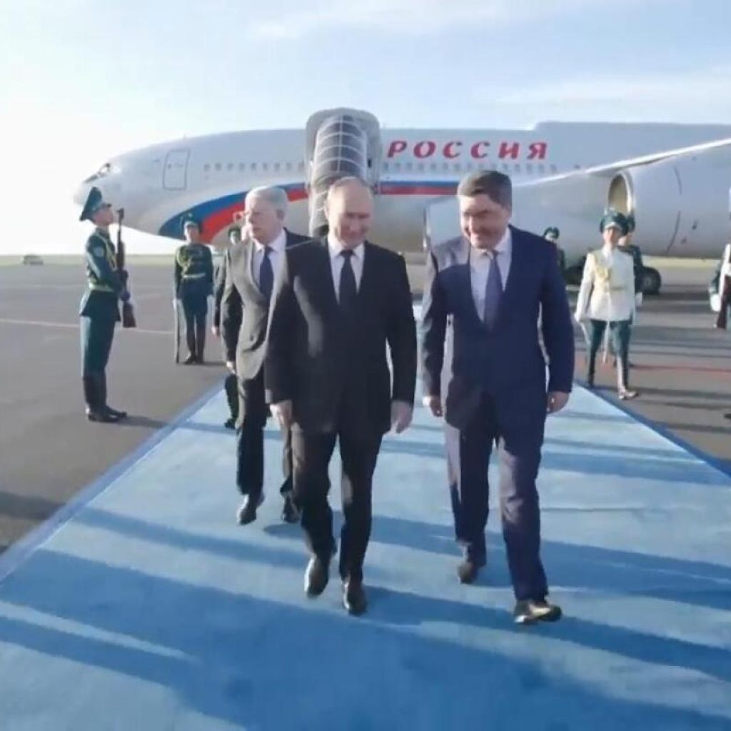 Russia’s President Putin arrives in Kazakhstan to attend Central Asian summit | AP News