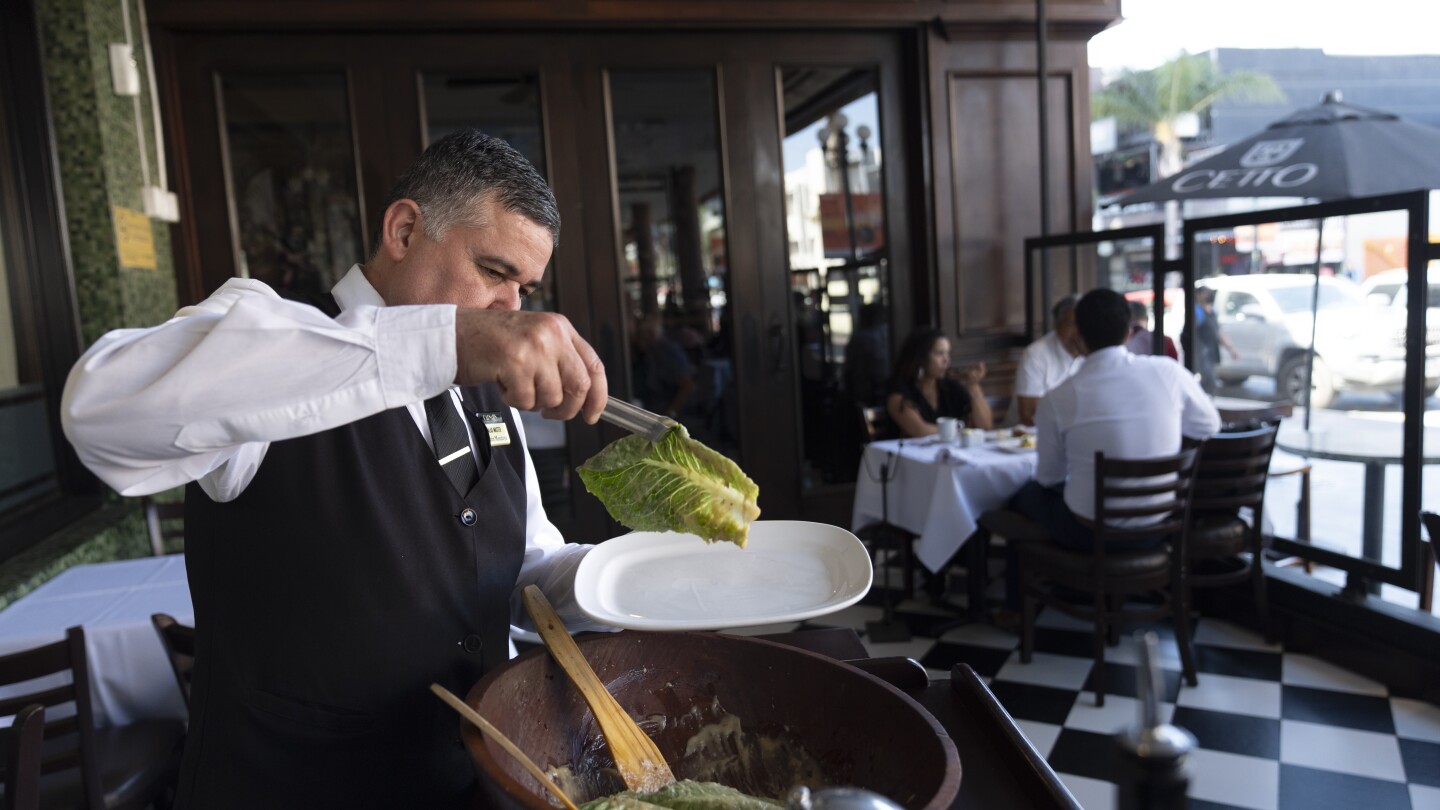 Et tu, crouton? Caesar salad, invented in Mexico by Italian immigrants, turns 100