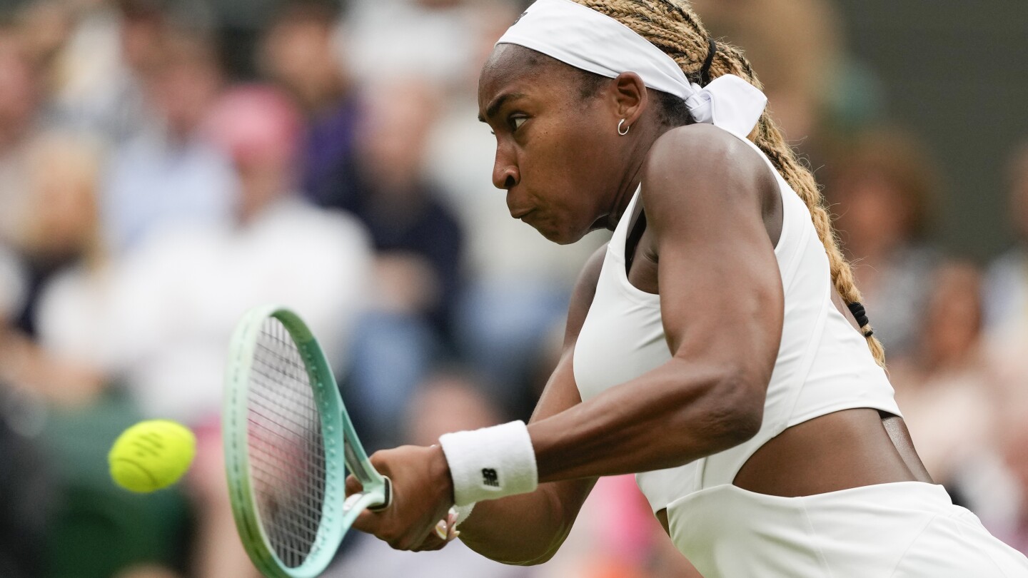 Coco Gauff reaches 3rd round at Wimbledon, says she not feeling pressure