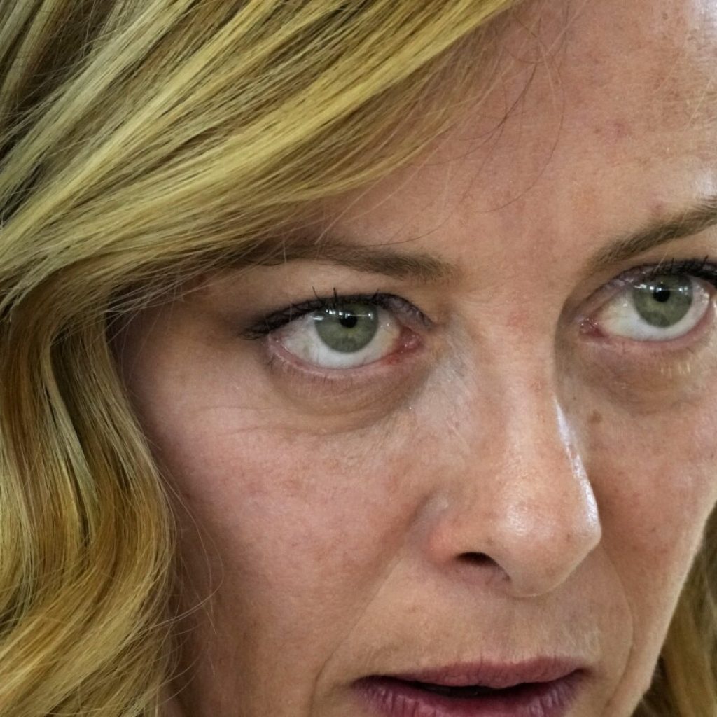 Italian Premier Meloni rebukes the youth wing of her far-right party for glorifying fascism