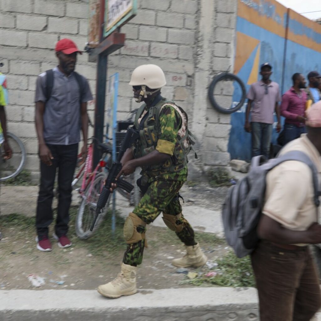 Haiti’s prime minister says Kenya police is crucial to controlling gangs, calls early days positive