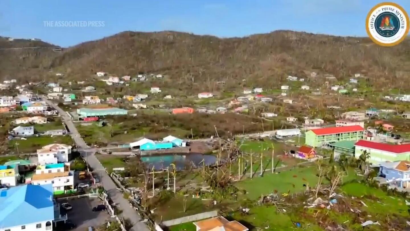 Wind and rain pick up in Jamaica as Beryl leaves swathe of damage in southeast Caribbean | AP News