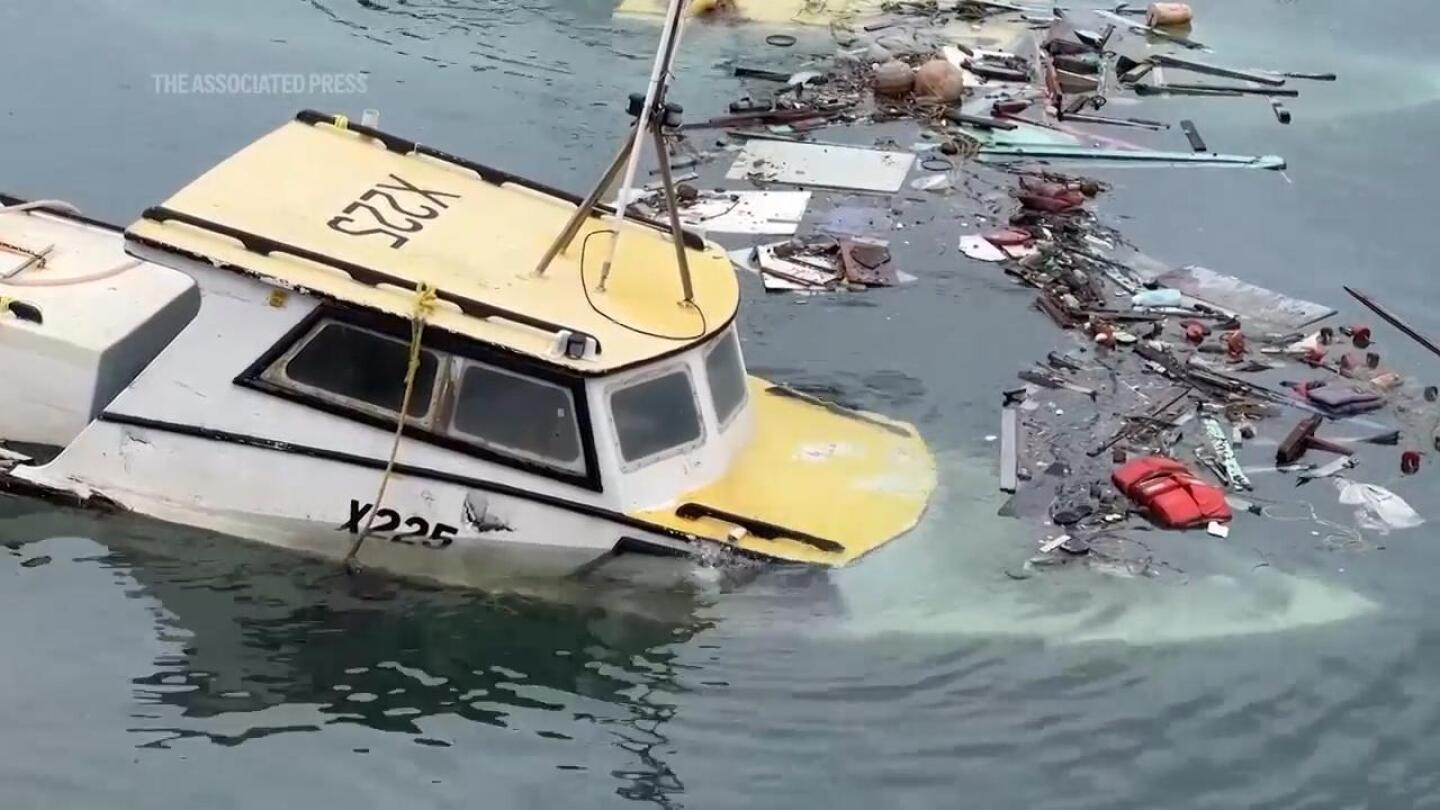 Fishermen in Barbados assess the damage to their boats from Hurricane Beryl | AP News