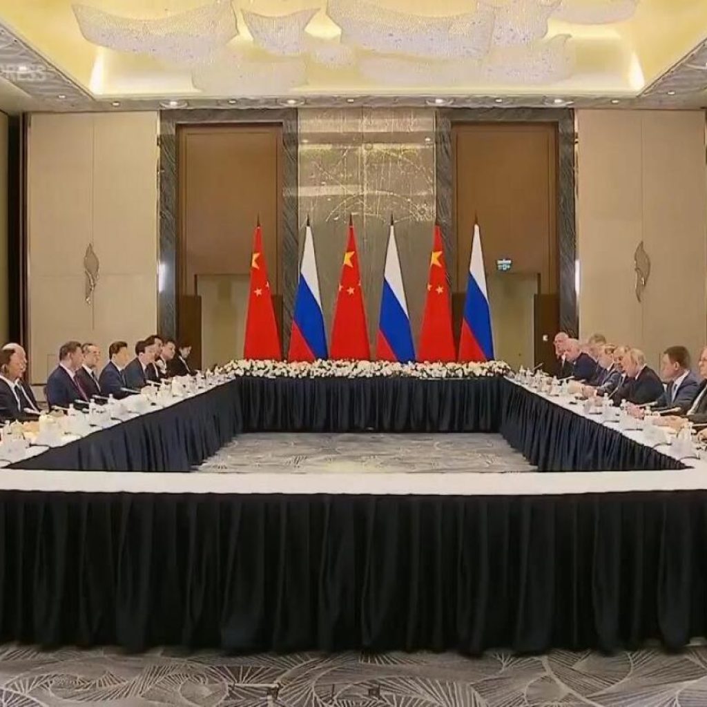 Russia-China relations ‘in best period in history’, Putin tells Xi at SCO summit | AP News