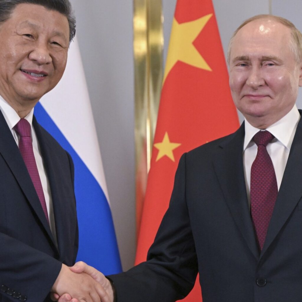 Leaders of Russia, China attend summit of regional security grouping