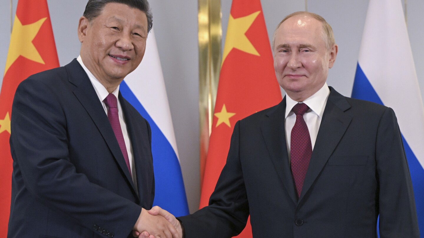 Leaders of Russia, China attend summit of regional security grouping