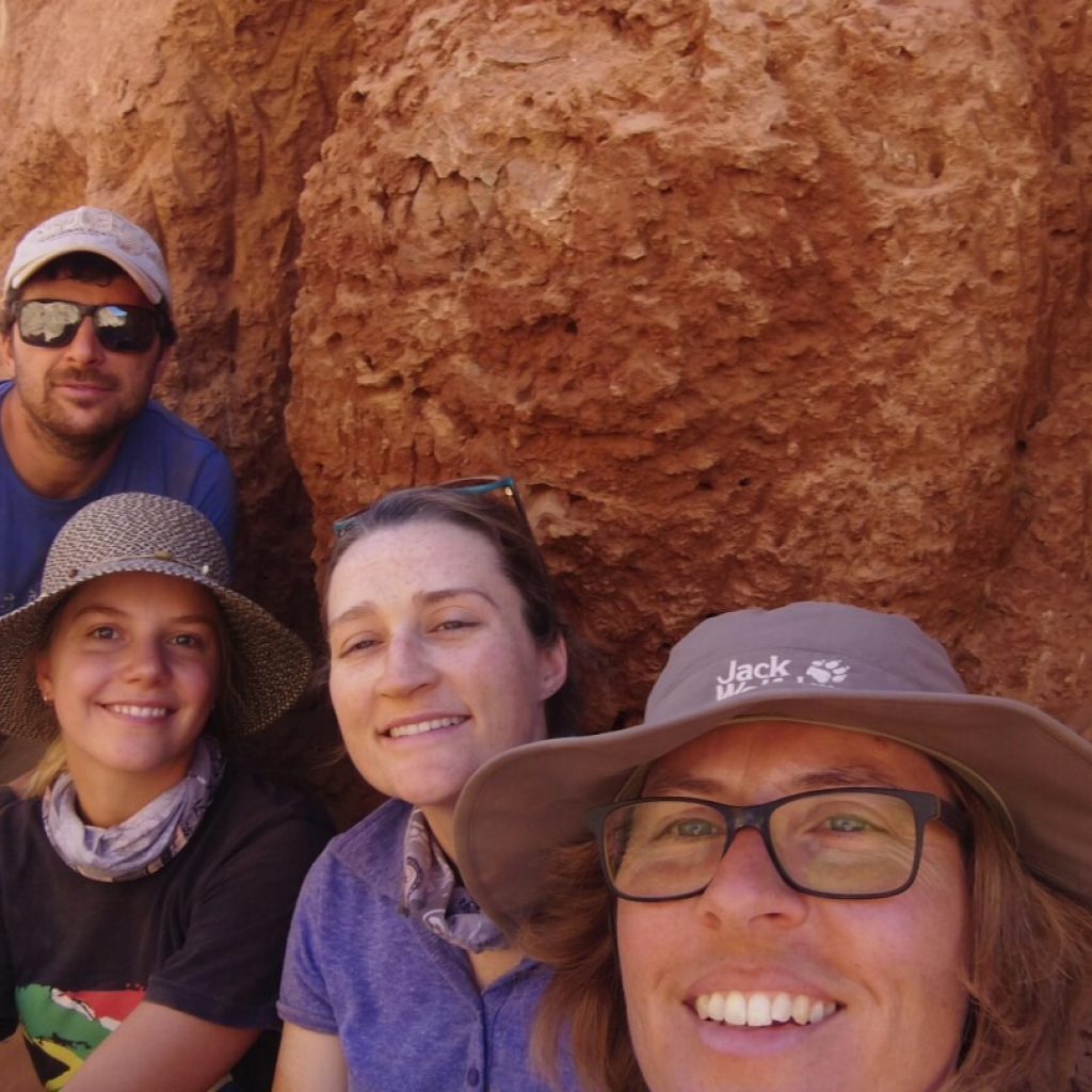 These oldest inhabited termite mounds have been active for 34,000 years