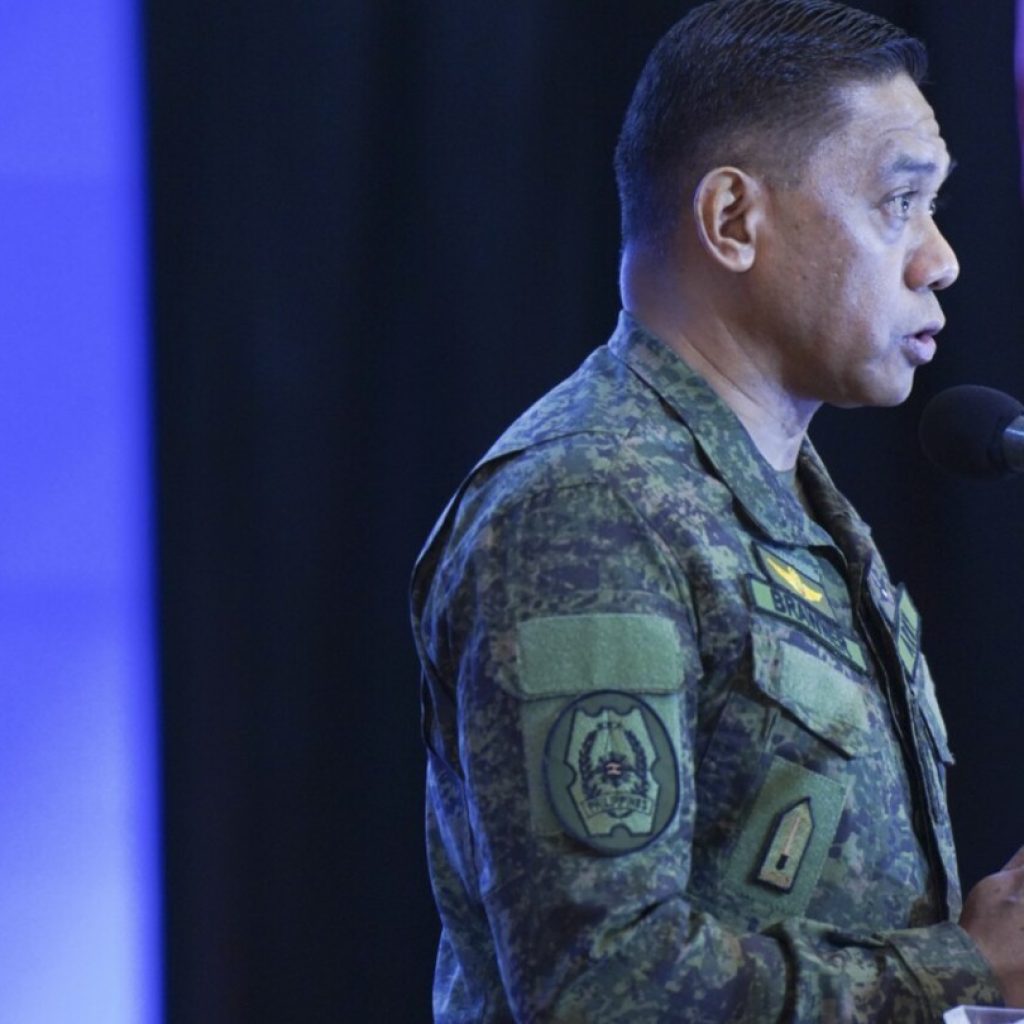 Philippine military chief warns his forces will fight back if assaulted again in disputed sea