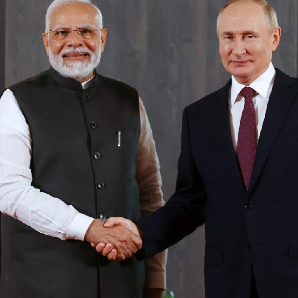 The Kremlin says India’s Modi will visit Russia on July 8-9, hold talks with Putin