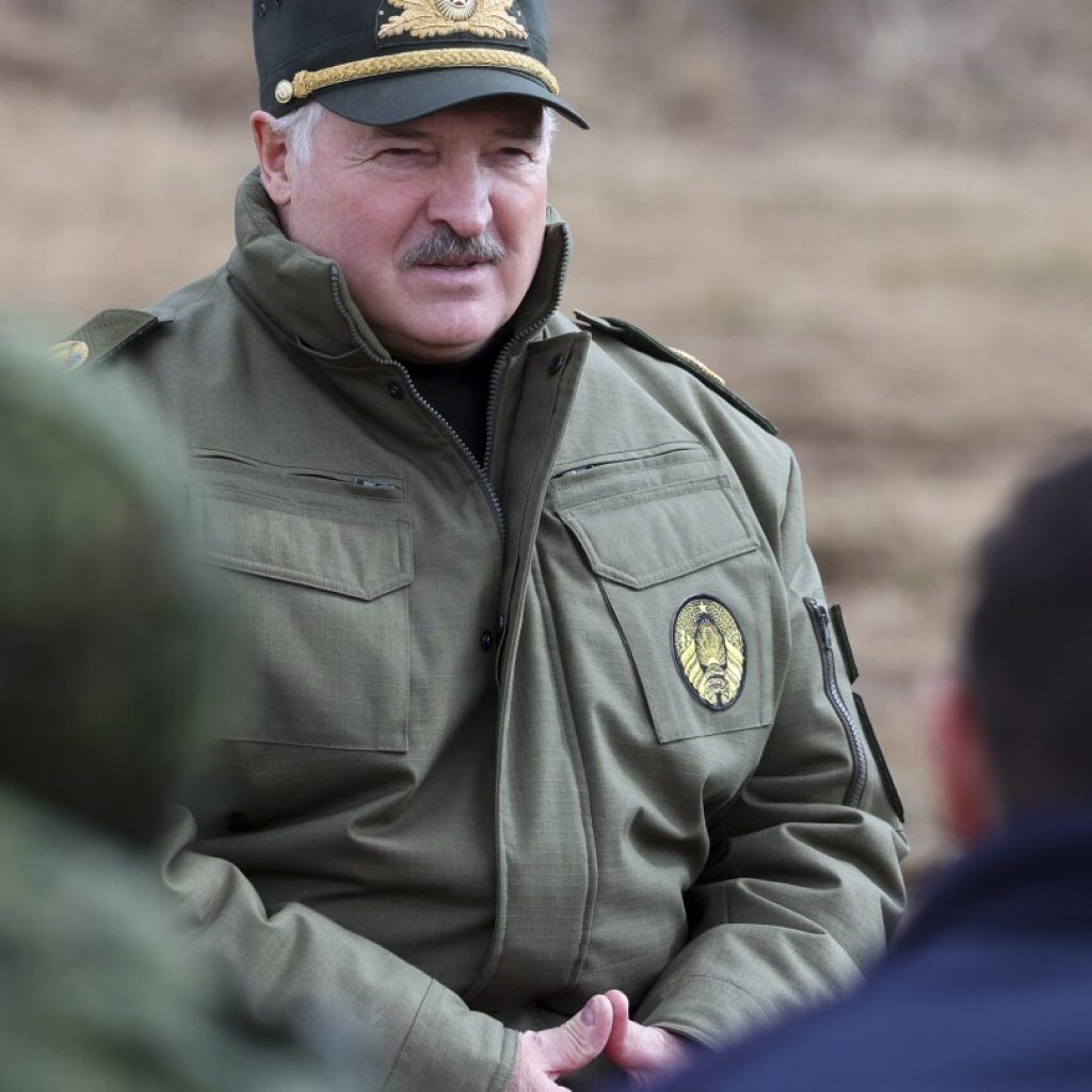Belarus rights group says 10 ill political prisoners have been freed