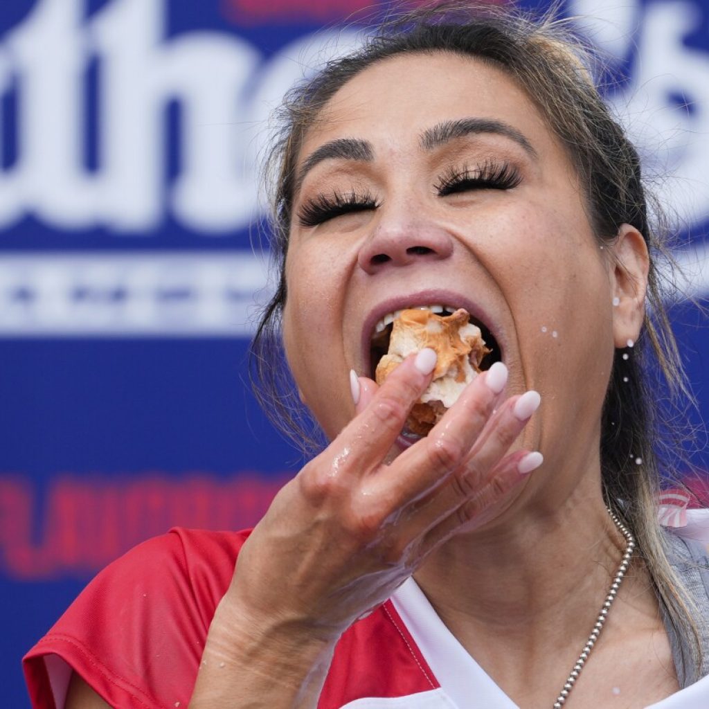 Defending champion Miki Sudo wins women’s division of Nathan’s annual hot dog eating contest