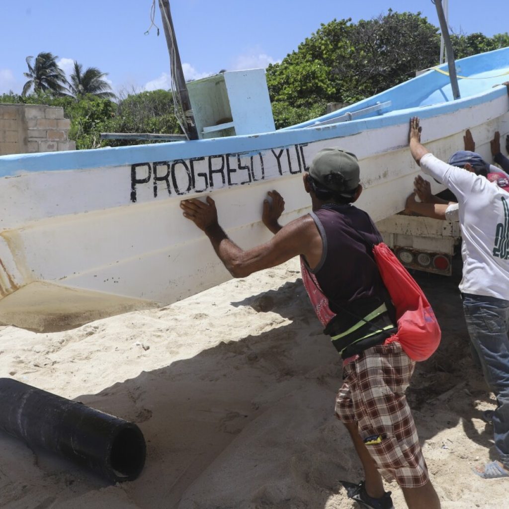 Hurricane Beryl takes aim at the Mexican resort of Tulum as a Category 3 storm
