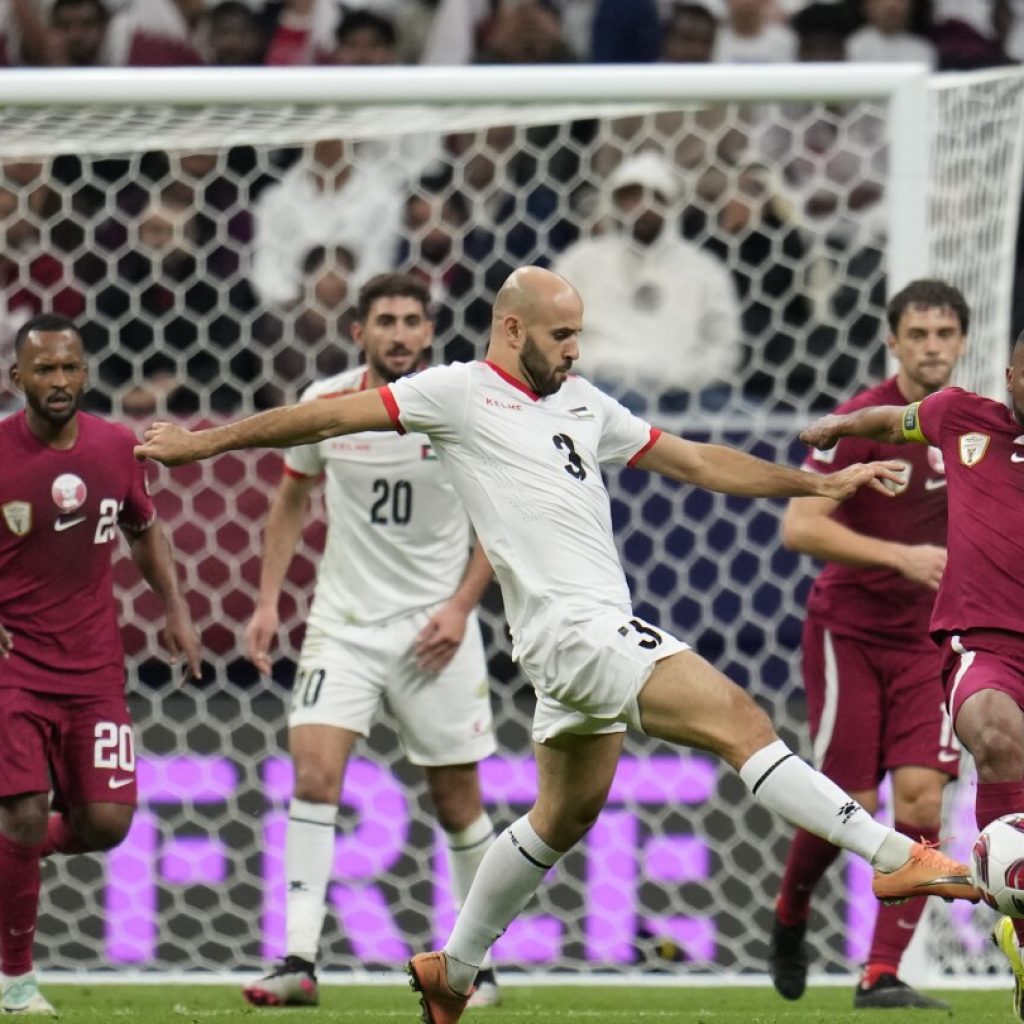 Palestinian soccer team plans to play World Cup qualifiers in the West Bank