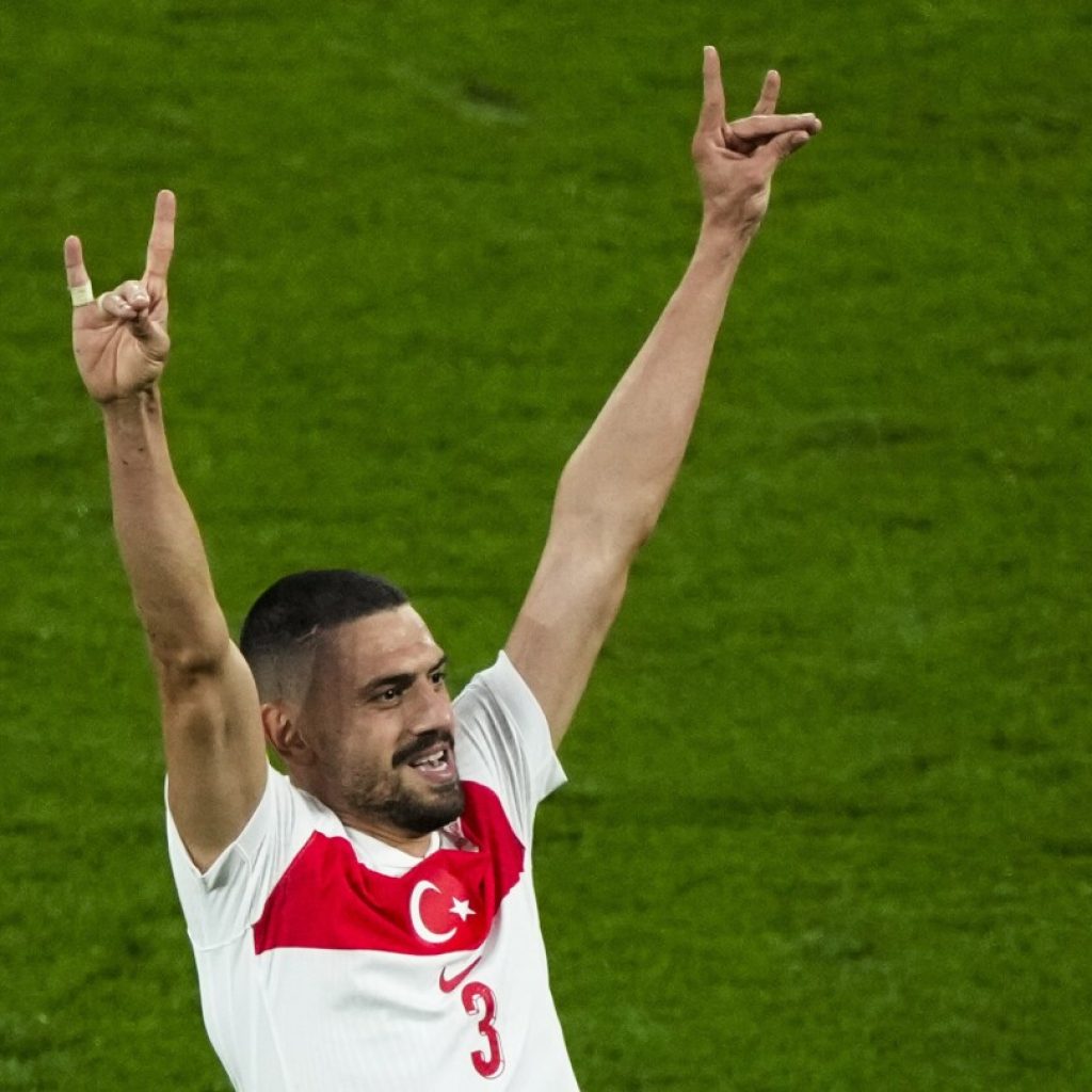 UEFA suspends Turkey player Merih Demiral for 2 games for making nationalistic gesture at Euro 2024
