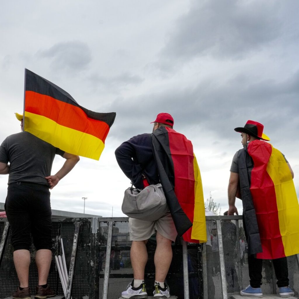 AP PHOTOS: Excitement levels rise among fans at European Championship
