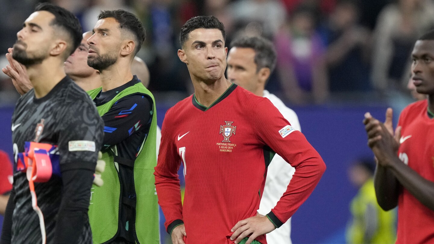 Ronaldo comforts disconsolate Pepe as Portugal’s veterans make cruel exit at Euro 2024