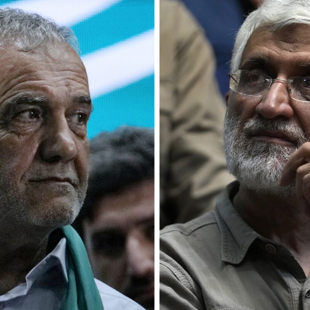 Reformist Masoud Pezeshkian leads hard-liner Saeed Jalili in Iran presidential runoff election