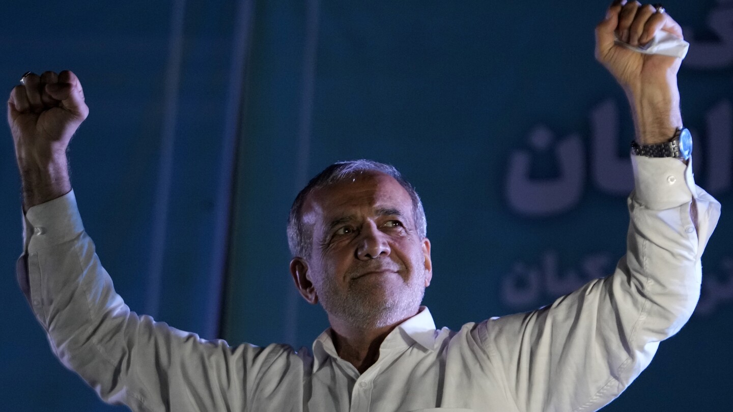 Masoud Pezeshkian, a heart surgeon who rose to power in parliament, now Iran’s president-elect