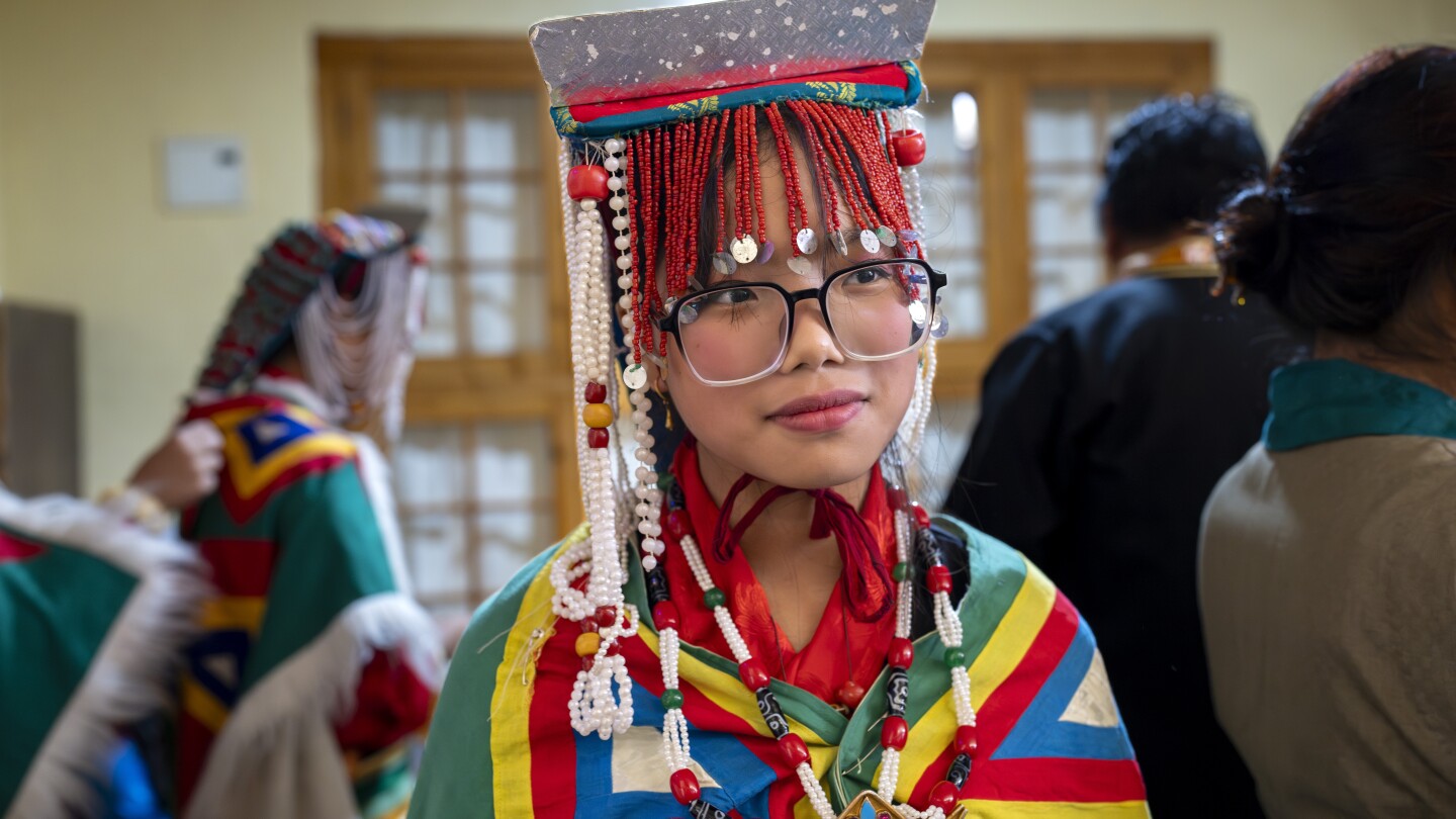 Hundreds of mostly exiled Tibetans celebrate the Dalai Lama’s 89th birthday in India’s Dharamshala