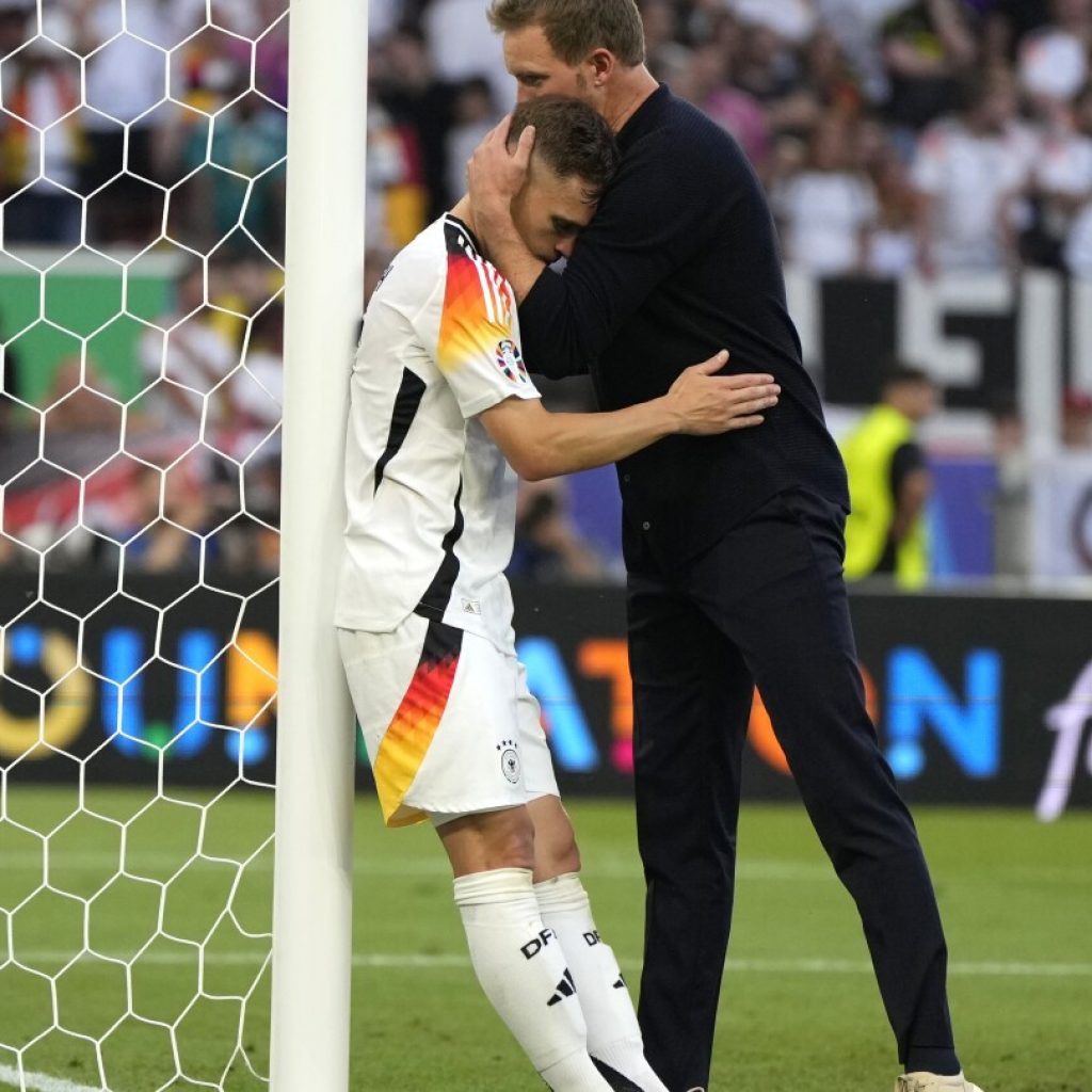 Tearful Germany coach lauds his team’s example for German society at Euro 2024