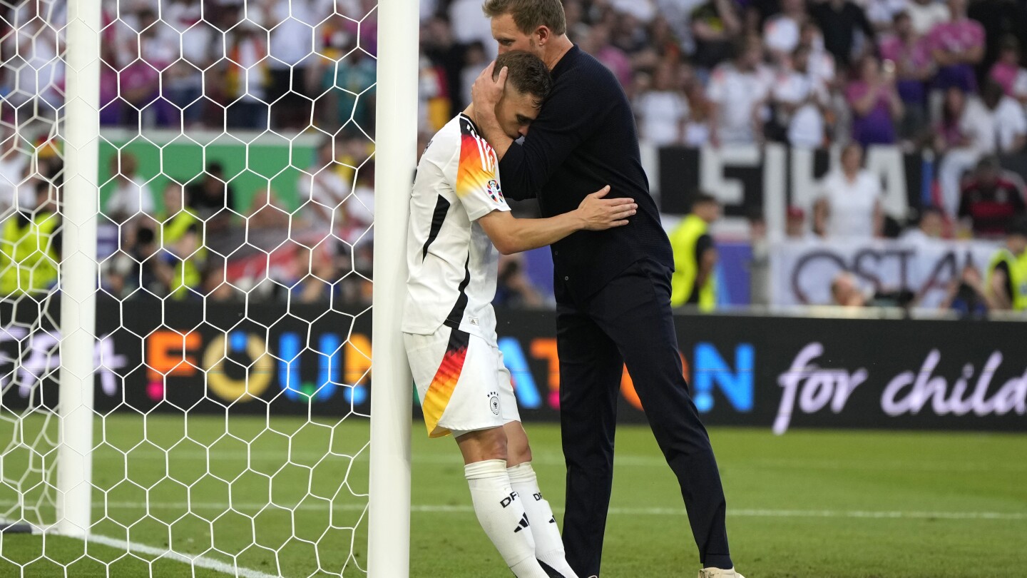 Tearful Germany coach lauds his team’s example for German society at Euro 2024