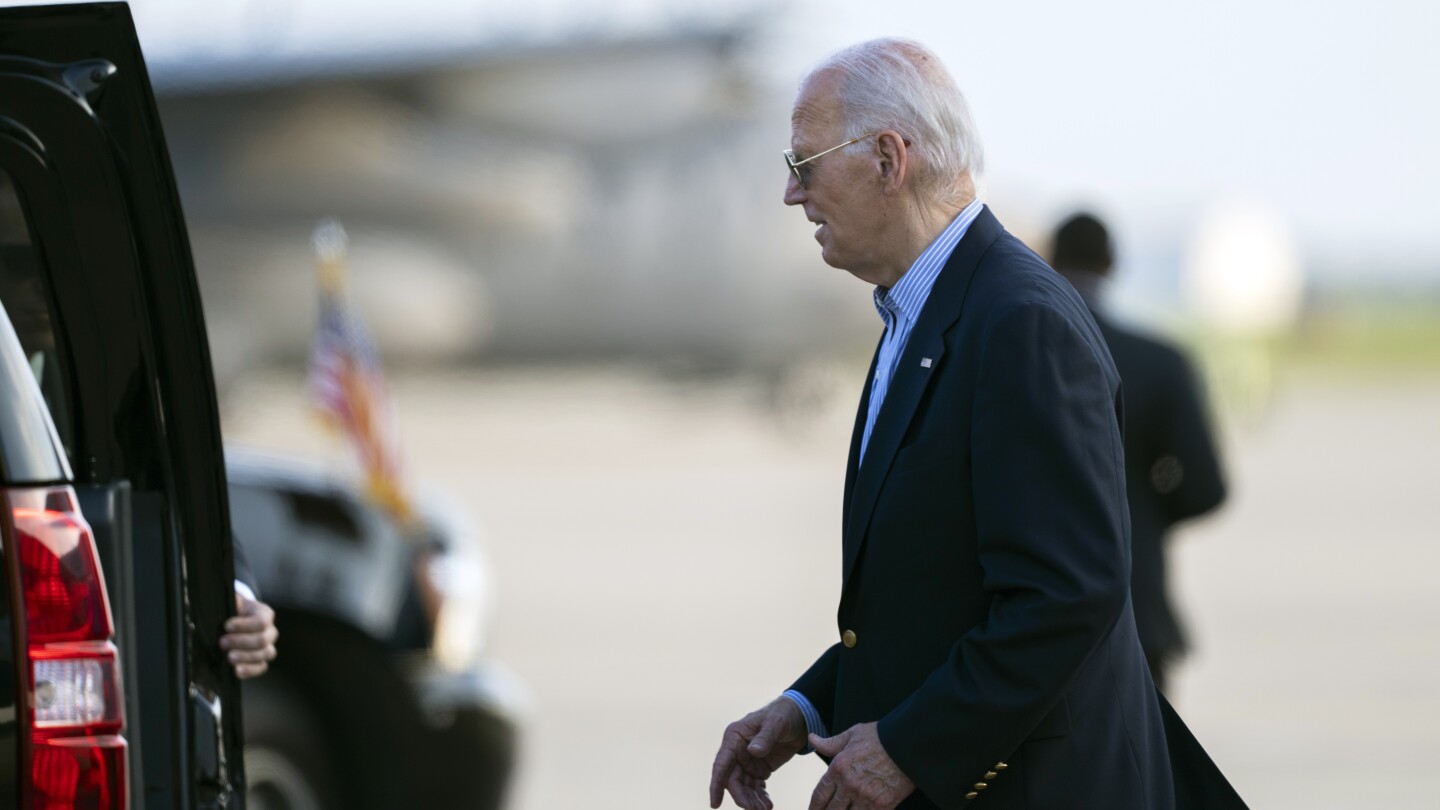 To a defiant Biden, the 2024 race is up to the voters, not to Democrats on Capitol Hill